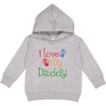thumbnail image 2 of Inktastic I Love My Daddy Toddler Hoodie, 2 of 4