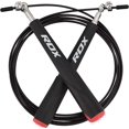 thumbnail image 1 of RDX Skipping Rope Adjustable PVC Gym Jump Speed Lose Weight Gymnastics Fitness MMA Boxing Jumping Metal Cable Exercise Metal Cable Training Workout, 1 of 9