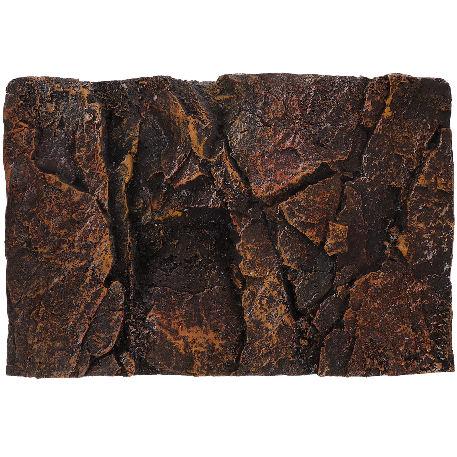 Simulated Rock Background Reptile Tank Terrarium Stereo Background Decor