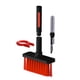thumbnail image 1 of Kit de limpieza con cepillo para teclado, eliminador de polvo, bolígrafo para PC, ordenador portátil Negro rojo, 1 of 8