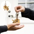 thumbnail image 4 of Leopard Keychain Plush Animal Charm for Bag Purse Wallet Cute Backpack, 4 of 4