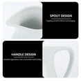 thumbnail image 5 of Tineasur Ceramic Coffee Cup White Stain Resistant Elegant for Home Use 1Pc, 5 of 6