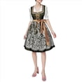 thumbnail image 2 of Vestido Dirndl Alemán para Mujer, Disfraz de Oktoberfest Bávaro para Halloween y . Verde XXL, 2 of 10
