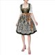 thumbnail image 2 of Vestido Dirndl Alemán para Mujer, Disfraz de Oktoberfest Bávaro para Halloween y . Verde M, 2 of 10