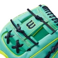 thumbnail image 6 of Wilson A2000 Pedroia DP15SS 11.5" Baseball Glove Green/Yellow 11.5, 6 of 6