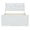 White, variant on Gzxs Twin Size Captain Bed with Trundle and 3 Drawers, Modern Wood Platform Bed Frame with Storage Headboard and Charging Station, Gray