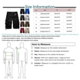 thumbnail image 3 of Men's Cargo Shorts Relaxed Fit Multi-Pocket Outdoor Cargo Shorts Cotton Khaki XL, 3 of 4