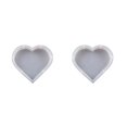 thumbnail image 3 of Kearding Moldes de fundición en forma de corazón Rectangular hexágono cuadrado diseño gota pegamento molde habitación decoración en forma de corazón 2piezas, 3 of 6
