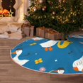 thumbnail image 5 of Sikiie Cartoon Goose Nativity Christmas Tree Skirt, Jesus Christian Winter Holiday Tree Mat Decoration(30-48IN)30", 5 of 6