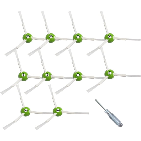 Side Brushes Replacement Parts for iRobot Roomba i3 i4 i6 i7 i8 E5 E6 E7 j7 Series, 10 Pack