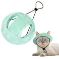 thumbnail image 2 of Dog Sun Hat with Ear Holes - Adjustable Tie-Dye Pet Hat for Small & Medium Dogs, UV Protection Bucket Hat for Outdoor Summer Activities & Parties, 2 of 5