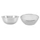 thumbnail image 4 of Colador de acero inoxidable, colador de drenaje rápido, 24CM de diámetro, Material seguro de calidad alimentaria, ensaladera para el hogar, tazón de cocina + pantalla de malla, 4 of 10