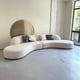 thumbnail image 3 of 3 Seater Sofa Curved Modern Salon Floor Lounges Recliner Aesthetic Loveseat Couch Design 2 Person Luxury Living Room Furniture My Lux Decor Round, 3 of 12