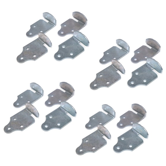 The ROP Shop 4 Corner Sets Stake Rack Corner Connector Brackets for Utility Trailers Bulkhead