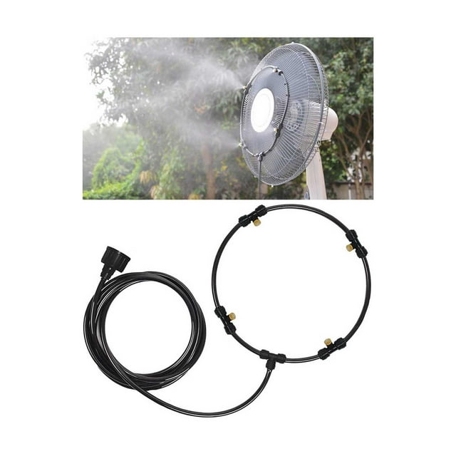Water Mist Sprayer System Misting Fan for Cooling 16inch