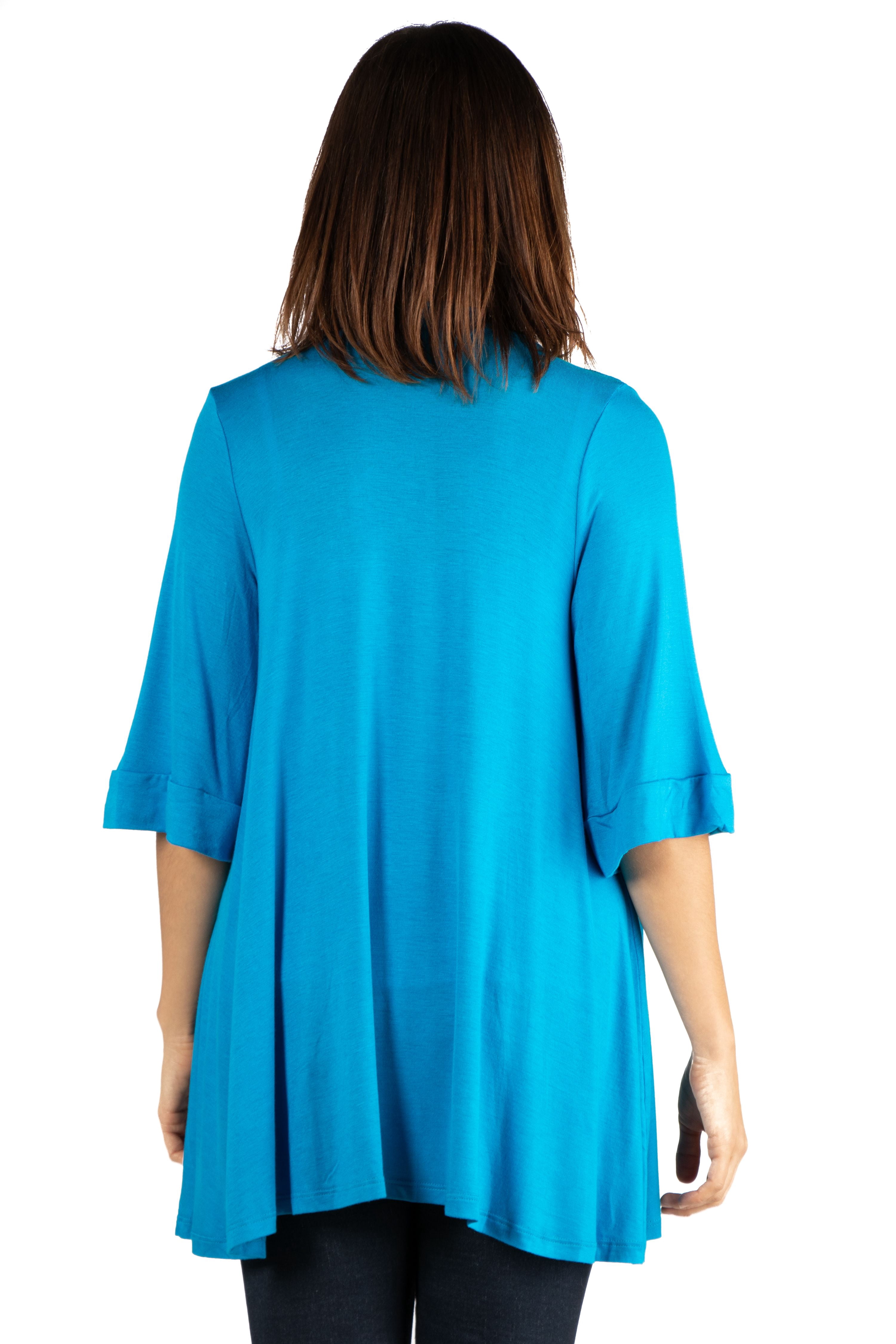 Women's 3/4 Sleeve Open Shrug