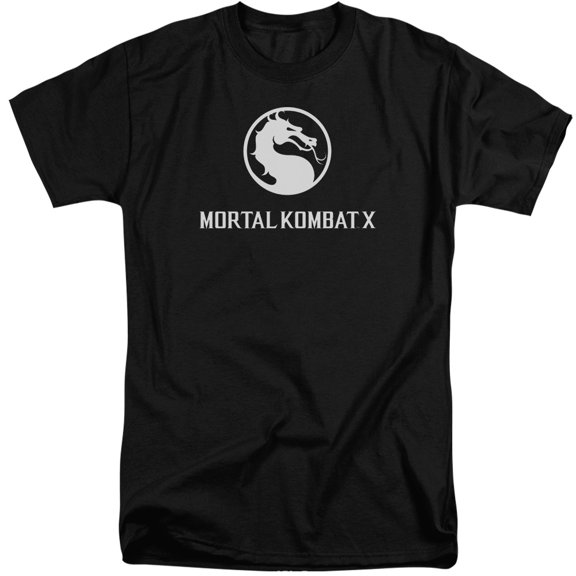 Mortal Kombat X - Dragon Logo - Tall Fit Short Sleeve Shirt - XXX-Large