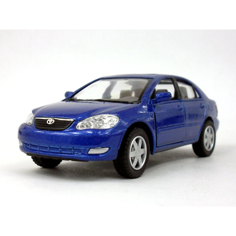 Toyota Corolla 1/36 Scale Diecast Model by Kinsmart - BLUE