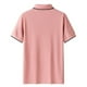 thumbnail image 3 of pstuiky camisetas de hombre, Camisa informal de manga corta con cuello vuelto, cómoda y lisa, para hombre camisetas de hombre l, 3 of 3