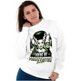 thumbnail image 3 of Bride of Frankenstein Movie Poster Women Crewneck Sweatshirt Brisco Brands S, 3 of 6