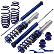 Maxpeedingrods Coilovers Suspension & Steering Shock for VW Volkswagen Golf MK4 1.9 TDi FWD Fits select: 2005 VOLKSWAGEN JETTA 2.5, 1999-2005 VOLKSWAGEN NEW BEETLE GLS