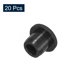 thumbnail image 4 of Uxcell 20Pcs Tapones de Agujeros Negros, Tapón de Botón de Caucho Impermeable para Agujero de 0.35", 4 of 6