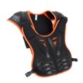 thumbnail image 2 of Kids Sports Protector Vest, Riding Protective Chest Children Riding Chest Protector Kids Chest Protector Abrasion Resistance  for Protects the Body for Children Orange Black,Black, 2 of 8