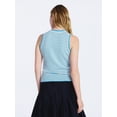 thumbnail image 3 of Free Assembly Women's Cozy Yarn Sleeveless Sweater Shell, Lightweight, Sizes XS-XXL, 3 of 6