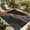 Black, variant on Indoor Outdoor Area Rugs,Bohemian Vintage Tribe Texture Washable Patio Rug Non-slip Quick Dry Camping Rugs,Earth Tones Stripes Floor Carpet for Porch Deck Backyard RV Decor,4x6ft