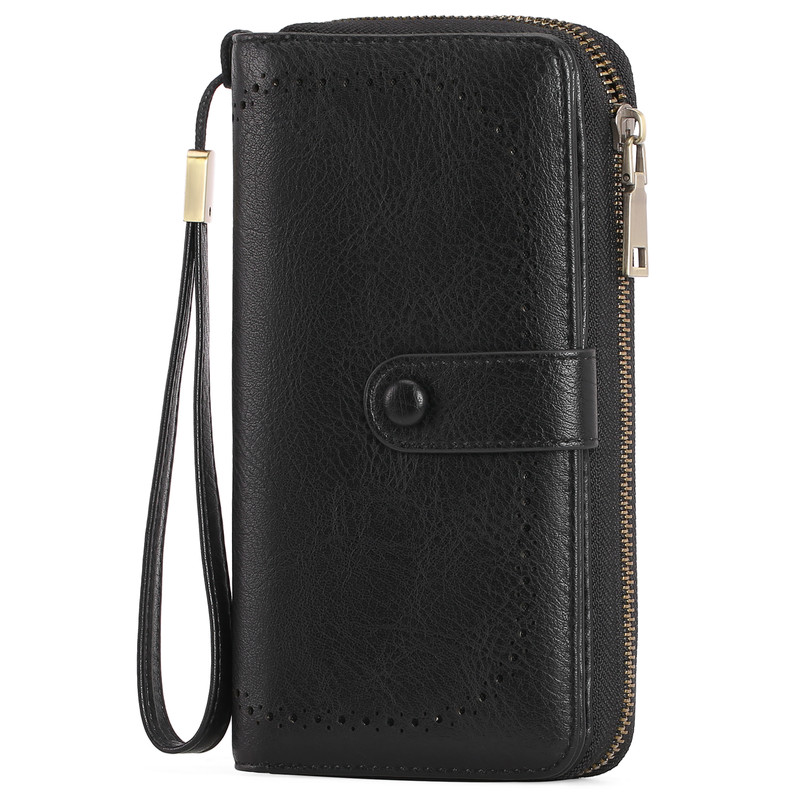 GAEKEAO Women's Bifold Wallet with 45 Card Slots photo 3