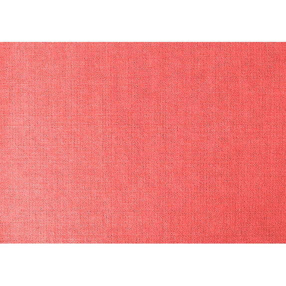 Ahgly Company Indoor Rectangle Solid Red Modern Area Rugs, 6' x 9'
