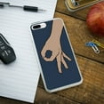 thumbnail image 2 of The Circle Game Protective Slim Fit Hybrid Rubber Bumper Case Fits Apple iPhone 8 Plus, 2 of 3