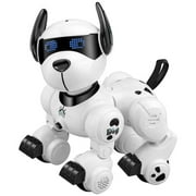 Anself Interactive Robot Dog Intelligent Programmable Remote Control Robot Toy with Touch Function for Kids Boys Girls