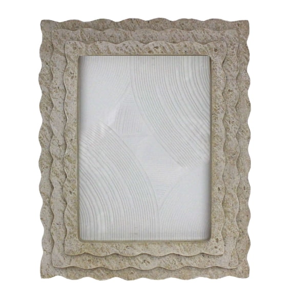 OneDesign Home Artisan Wavy Resin 5"x7" Picture Frame