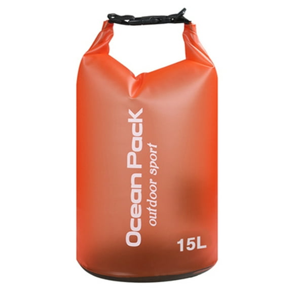 Sac à Dos Étanche Pliable en PVC 2 L / 5 L / 10 L / 15 L / 20 L pour Natation, Rafting, Kayak, Bateau, Pêche, Sac de Rangement