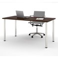 thumbnail image 1 of Bestar Table  30“ x 60“ avec pattes de métal rondes, 1 of 2