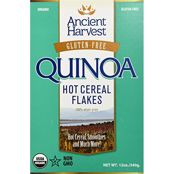 One 12 oz Ancient Harvest Quinoa Flakes