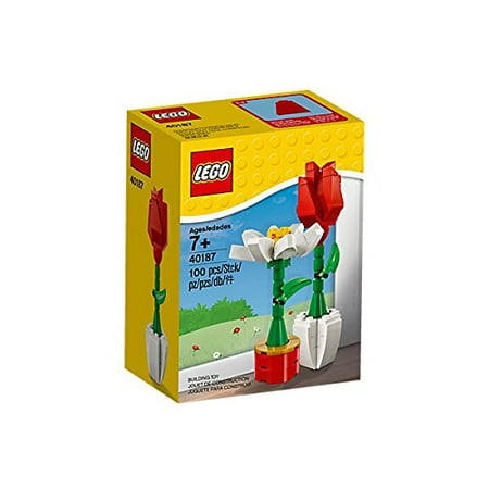 LEGO Flower Display (40187) 100 Piece Set (Best Way To Display Lego Sets)