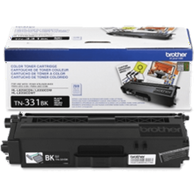 BROTHER TN331BK Cartouche de Toner Laser Noire pour BROTHER HL-L8350CDWT