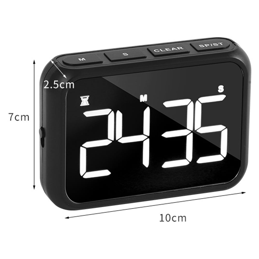 Digital Kitchen Timer,Countdown Count Up Timer with Large LED Display