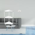 thumbnail image 2 of Mesa De Esquina Moderna Con Forma De Elefante Y Tres Estantes, Decoración única De Animales Para Cocina, Sala De Estar, Oficina, Dormitorio Y Entrada., 2 of 8