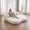 White, variant on 70 Inch 2‑in‑1 Convertible Foldable Sofa Bed Boneless Compressed Sleeper Couch with 4 Pillows Modern Chenille Cloud Sofa for Living Room Apartment Small Space, Multiple colors