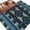 Blue, variant on 3'x5' Rug for Living Room Bedroom, Red Black Boho Washable Area Rugs Non-Slip Carpet Mats, Geometric Vintage Abstract Art Indoor Low Pile Area Rug Runner for Kitchen, Mudroom