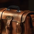 thumbnail image 4 of 2pcs Suitcase Handle Leather Luggage Case Leather Handle Toolbox Handle Supply, 4 of 9