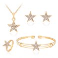 thumbnail image 1 of Joyería de moda minimalista con forma de estrella encantadora, joyería de moda como regalo para niñas y mujeres, 1 of 5