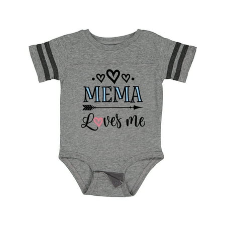

Inktastic My Meme Loves Me Girls Gift Baby Girl Bodysuit
