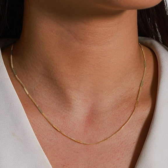Side Pressure Sequins Copper Alloy Necklace European And American Simple Bone Chain Choker Women