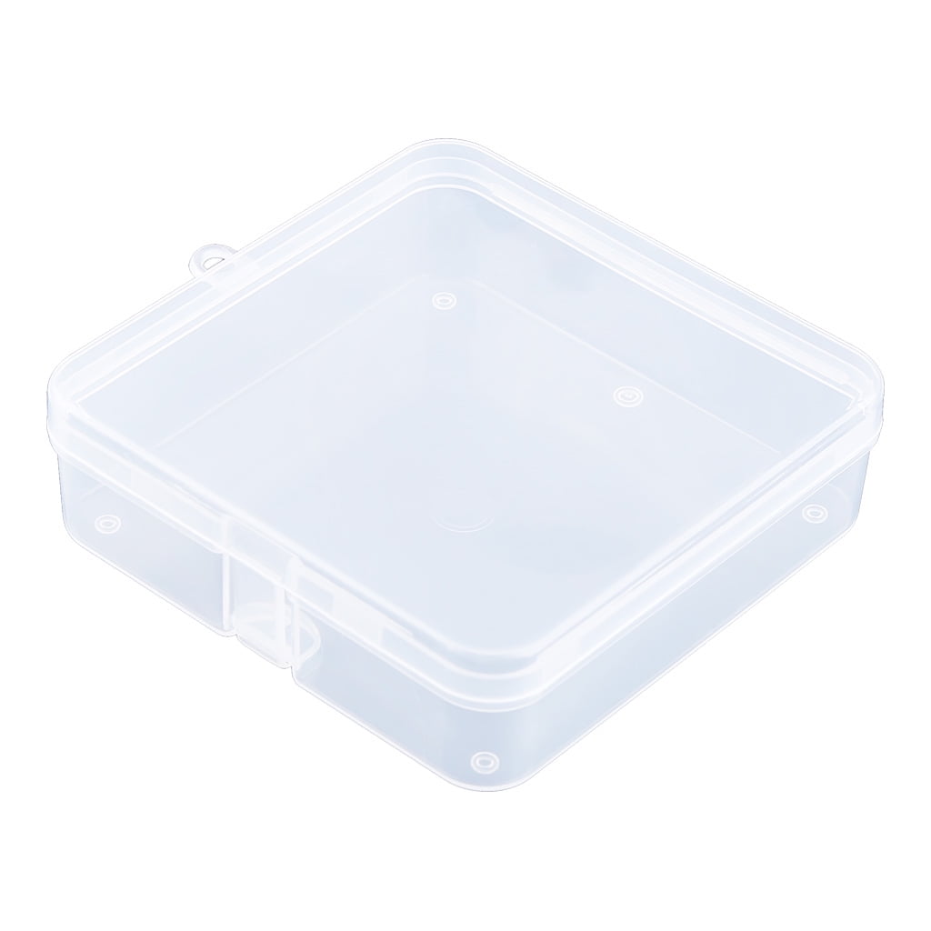 HEMLBOYW Portable Baby Infant Teether for Case ansparent Holder Pacifier Chain Storage Box Newborn Outdoor avel Clear avel PP