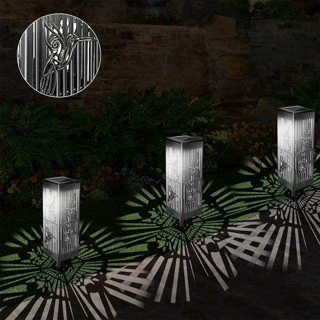TIMIFIS Solar Light Outdoor Solar Lights, Land-Scape Spotlights, Garden Lights, Wireless Solar Powered Outdoor Lights/Lighting for Yard, Walkway Lighting & Ceiling