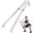 White, variant on Ropeless Battle Rope for Home Gym - Portable HIIT & Low-Impact Cardio Fitness Equipment for Men & Women